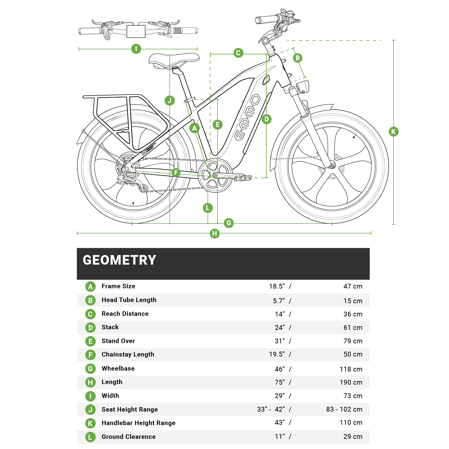 EMMO Ikong Pro Step Over Fat Tire Adults Electric Bike - 750W UL Certified