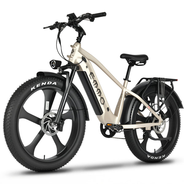 EMMO Ikong Pro Step Over Fat Tire Adults Electric Bike - 750W UL Certified