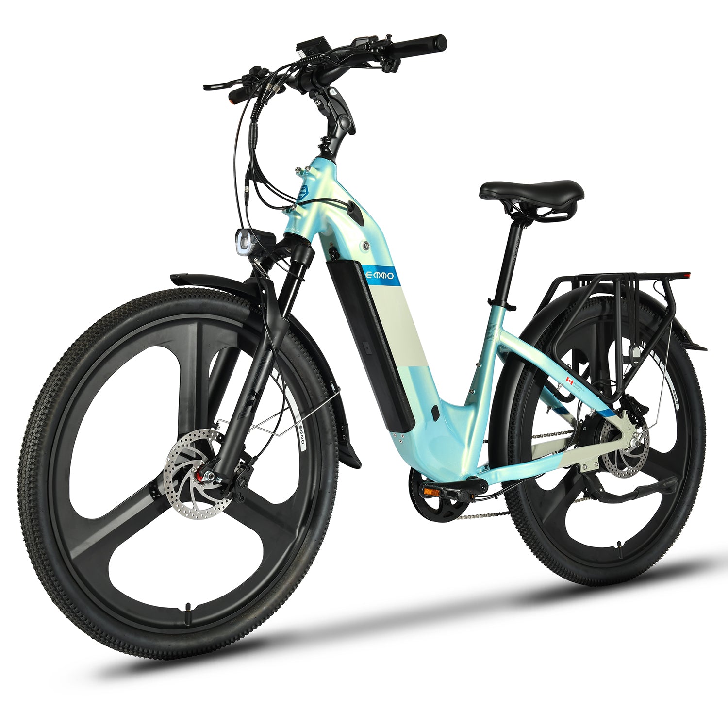 EMMO Pulse Pro Ebike 29in Step Thru 750W - Quick Release Stem - SKU: Pulse_CG_4815