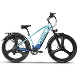 EMMO Spurt Pro 29\\" Torque Sensor Mountain Electric Bike 750W - UL 2849 & 2271 Certified - Step Over Frame - Front Shock - Up to