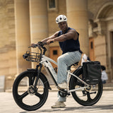 EMMO Spurt Pro 29\\" Torque Sensor Mountain Electric Bike 750W - UL 2849 & 2271 Certified - Step Over Frame - Front Shock - Up to