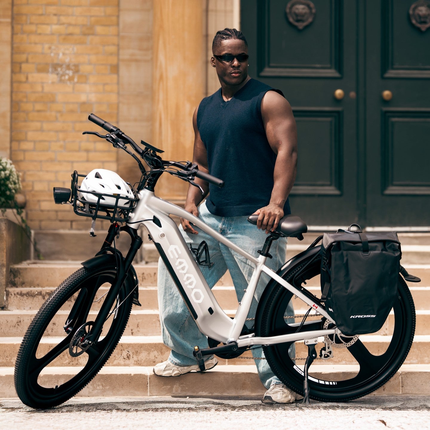 EMMO Spurt Pro 29\\" Torque Sensor Mountain Electric Bike 750W - UL 2849 & 2271 Certified - Step Over Frame - Front Shock - Up to