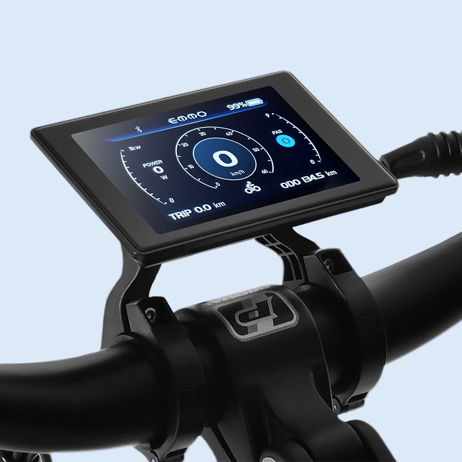 EMMO Trevo Pro Step Over Ebike - UL Certified - 48V17.5Ah Lithium Battery, 500W - 110km Range, Hydraulic Brakes, Color Display