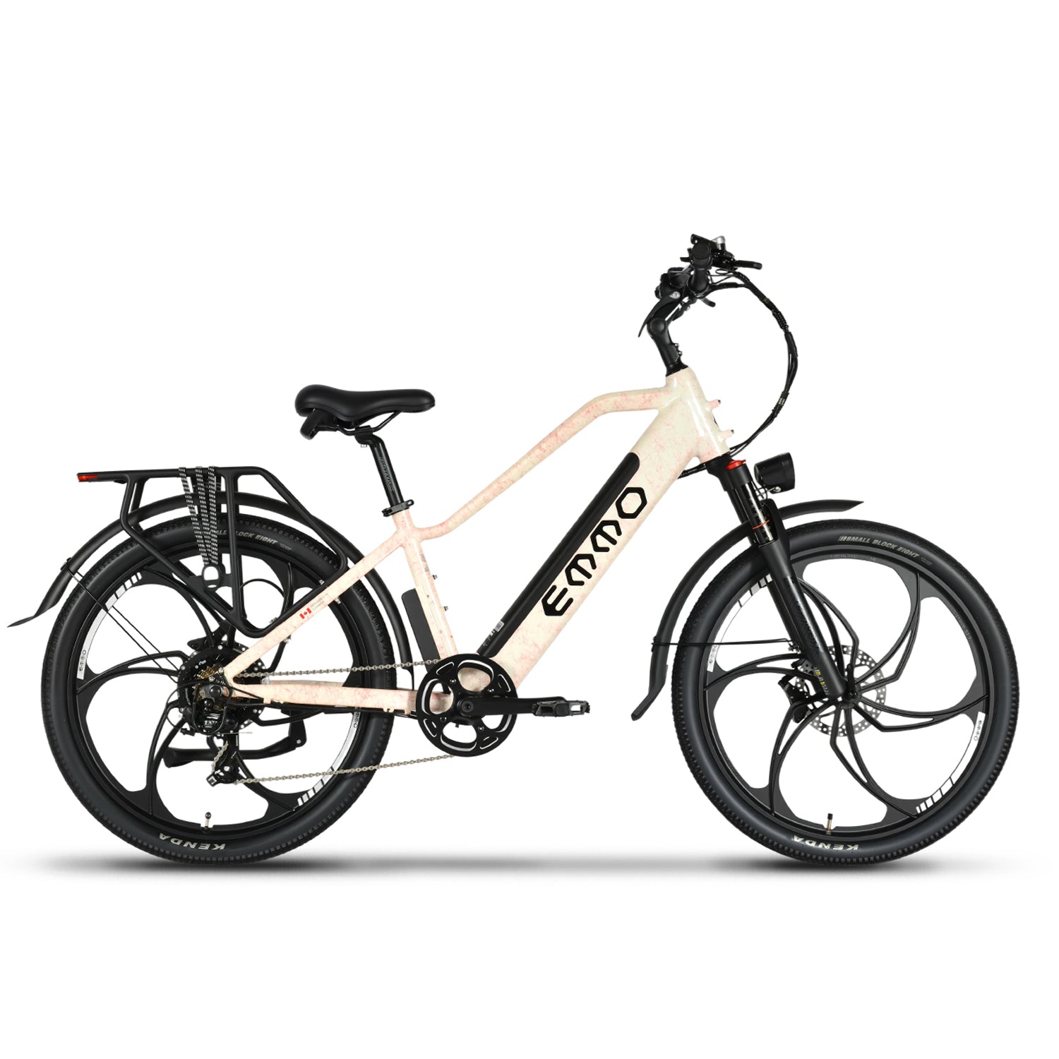 EMMO Trevo Pro Step Over Ebike - UL Certified - 48V17.5Ah Lithium Battery, 500W - 110km Range, Hydraulic Brakes, Color Display