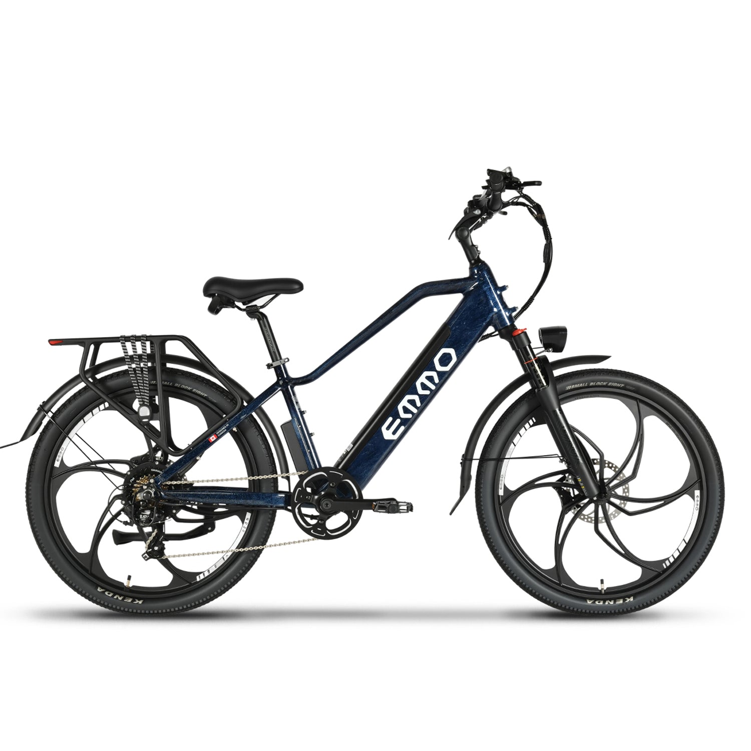 EMMO Trevo Pro Step Over Ebike - UL Certified - 48V17.5Ah Lithium Battery, 500W - 110km Range, Hydraulic Brakes, Color Display