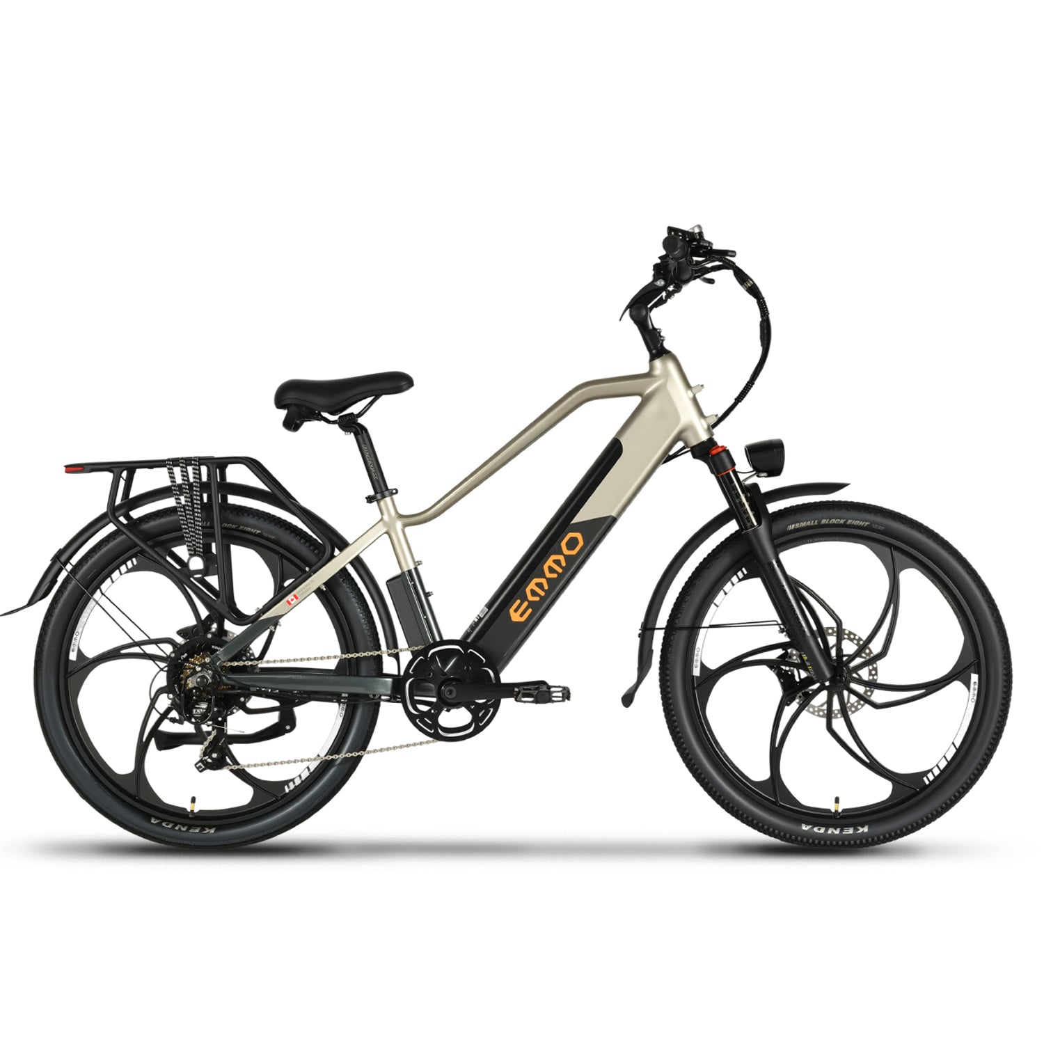 EMMO Trevo Pro Step Over Ebike - UL Certified - 48V17.5Ah Lithium Battery, 500W - 110km Range, Hydraulic Brakes, Color Display
