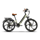 EMMO VMO Pro Electric Bike - Step Thru Commuter Bike 500W - UL 2849 Certified - 48V17.5Ah Battery- Quick Release Adjustable Handlebar Stem