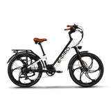 EMMO VMO Pro Electric Bike - Step Thru Commuter Bike 500W - UL 2849 Certified - 48V17.5Ah Battery- Quick Release Adjustable Handlebar Stem
