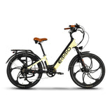 EMMO VMO Pro Electric Bike - Step Thru Commuter Bike 500W - UL 2849 Certified - 48V17.5Ah Battery- Quick Release Adjustable Handlebar Stem