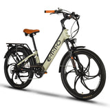 EMMO VMO Pro Electric Bike - Step Thru Commuter Bike 500W - UL 2849 Certified - 48V17.5Ah Battery- Quick Release Adjustable Handlebar Stem