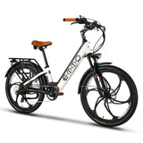 EMMO VMO Pro Electric Bike - Step Thru Commuter Bike 500W - UL 2849 Certified - 48V17.5Ah Battery- Quick Release Adjustable Handlebar Stem