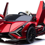 2026 Lamborghini Sian 24V 4x4 2 Seater Kids Ride On Car with Remote Control
