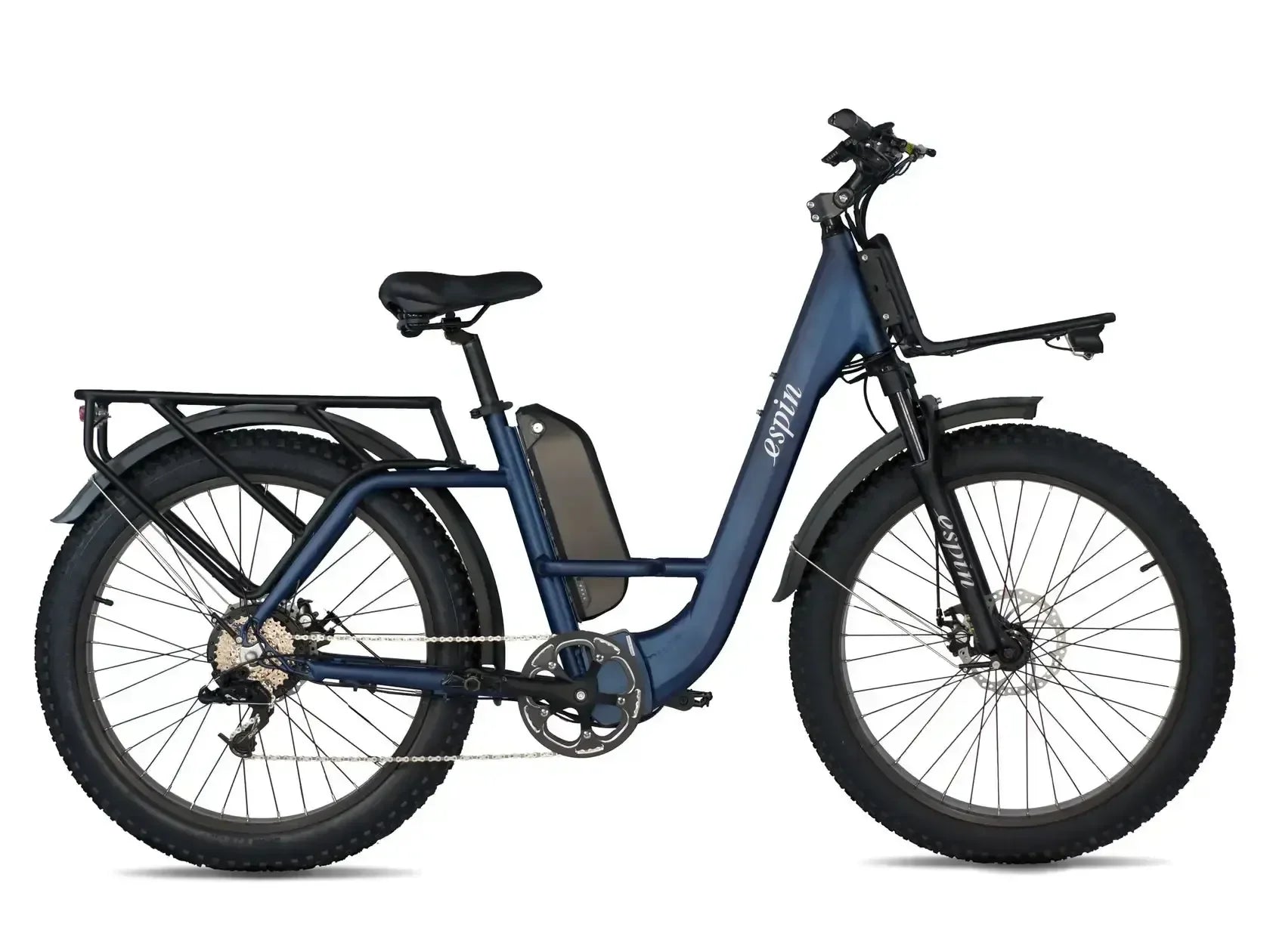 Ambition Fat Tire Elite Step-Thru eBike (F27e) - SKU: 210000001338