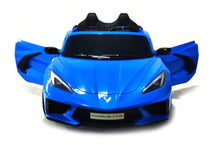 Load image into Gallery viewer, 24V Chevrolet Corvette C8 2 Seater DELUXE EDITION Kids Ride on Car with Remote Control