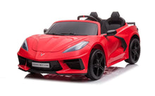 Load image into Gallery viewer, 24V Chevrolet Corvette C8 2 Seater DELUXE EDITION Kids Ride on Car with Remote Control