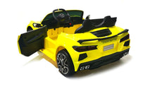 Load image into Gallery viewer, 24V Chevrolet Corvette C8 2 Seater DELUXE EDITION Kids Ride on Car with Remote Control