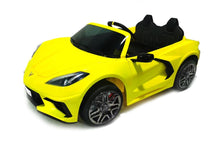 Load image into Gallery viewer, 24V Chevrolet Corvette C8 2 Seater DELUXE EDITION Kids Ride on Car with Remote Control