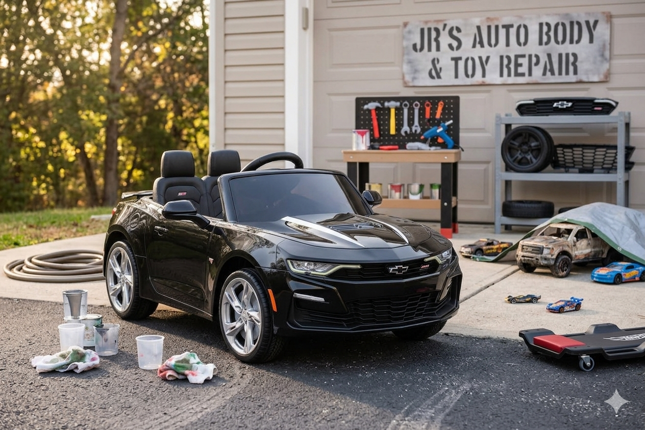 Chevy Camaro 12V DELUXE Kids Ride On Car with Remote Control