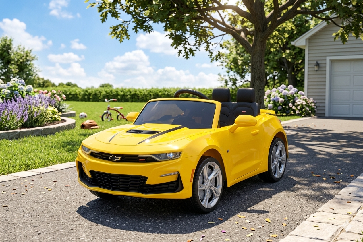 Chevy Camaro 12V DELUXE Kids Ride On Car with Remote Control