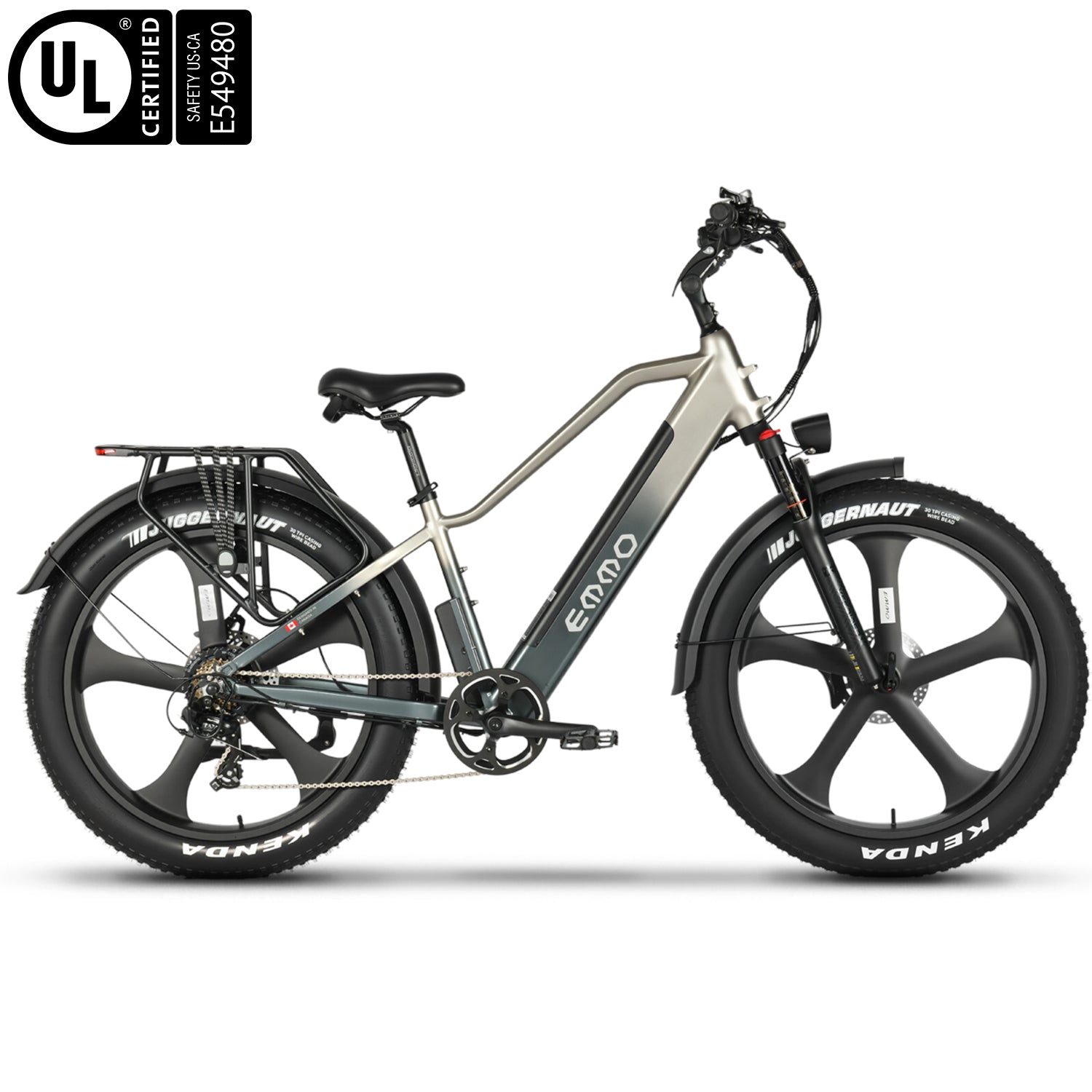 EMMO Gron Pro Fat Tire Electric Bike Adults - 750W - Torque Sensor - All Terrain - UL Certified - Up to 110km - SKU: GRON_PR