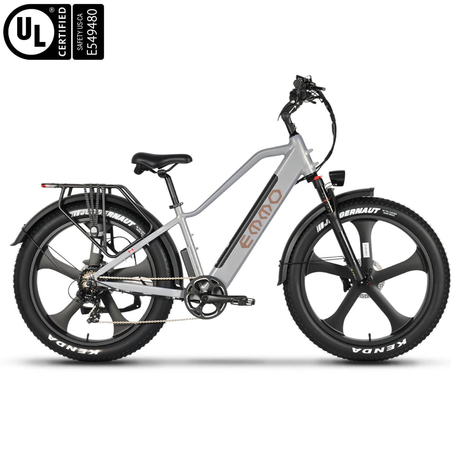 EMMO Gron Pro Fat Tire Electric Bike Adults - 750W - Torque Sensor - All Terrain - UL Certified - Up to 110km - SKU: GRON_PR