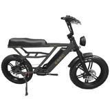 EMMO Jex Pro Fat Tire Electric Bike Adults - Full Suspension - UL Certified - Color Display Turn Signals