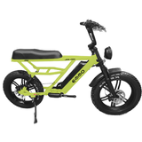 EMMO Jex Pro Fat Tire Electric Bike Adults - Full Suspension - UL Certified - Color Display Turn Signals