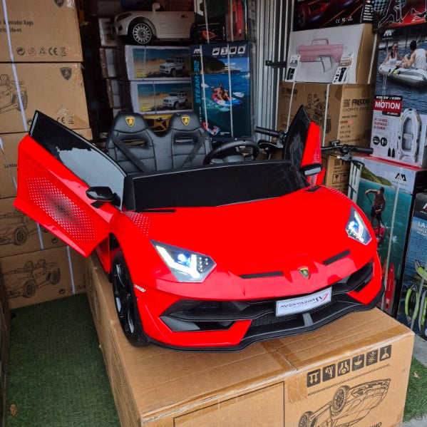 2026 Lamborghini Aventador SVJ 24V XL 2 Seater Kids Ride On Car with Remote Control