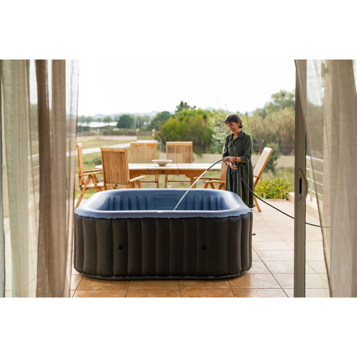 TEKAPO MSPA Inflatable Hot Tub 6 Person