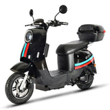 EMMO Merona Electric Scooter - Retro Style Moped Ebike - 60V - QS Motor - Large Storage