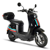 EMMO Merona Electric Scooter - Retro Style Moped Ebike - 60V - QS Motor - Large Storage