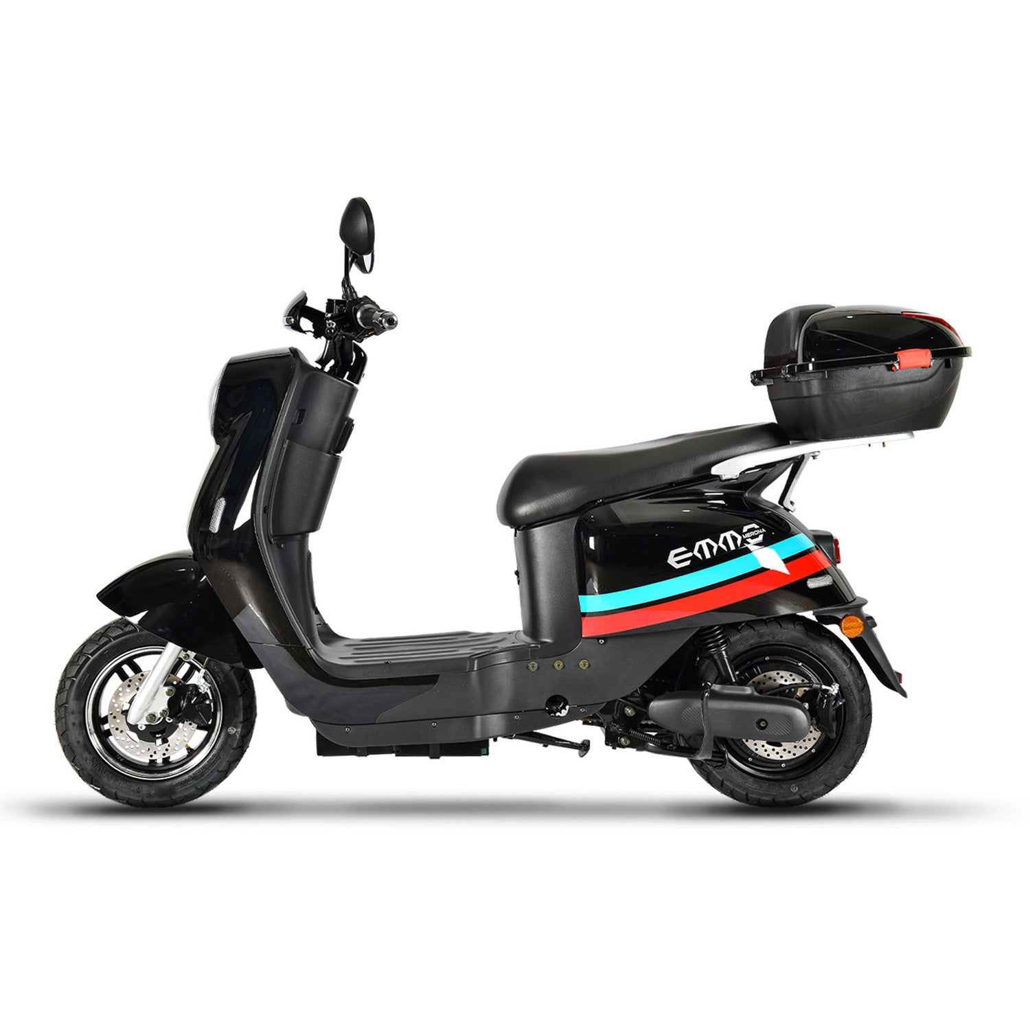 EMMO Merona Electric Scooter - Retro Style Moped Ebike - 60V - QS Motor - Large Storage