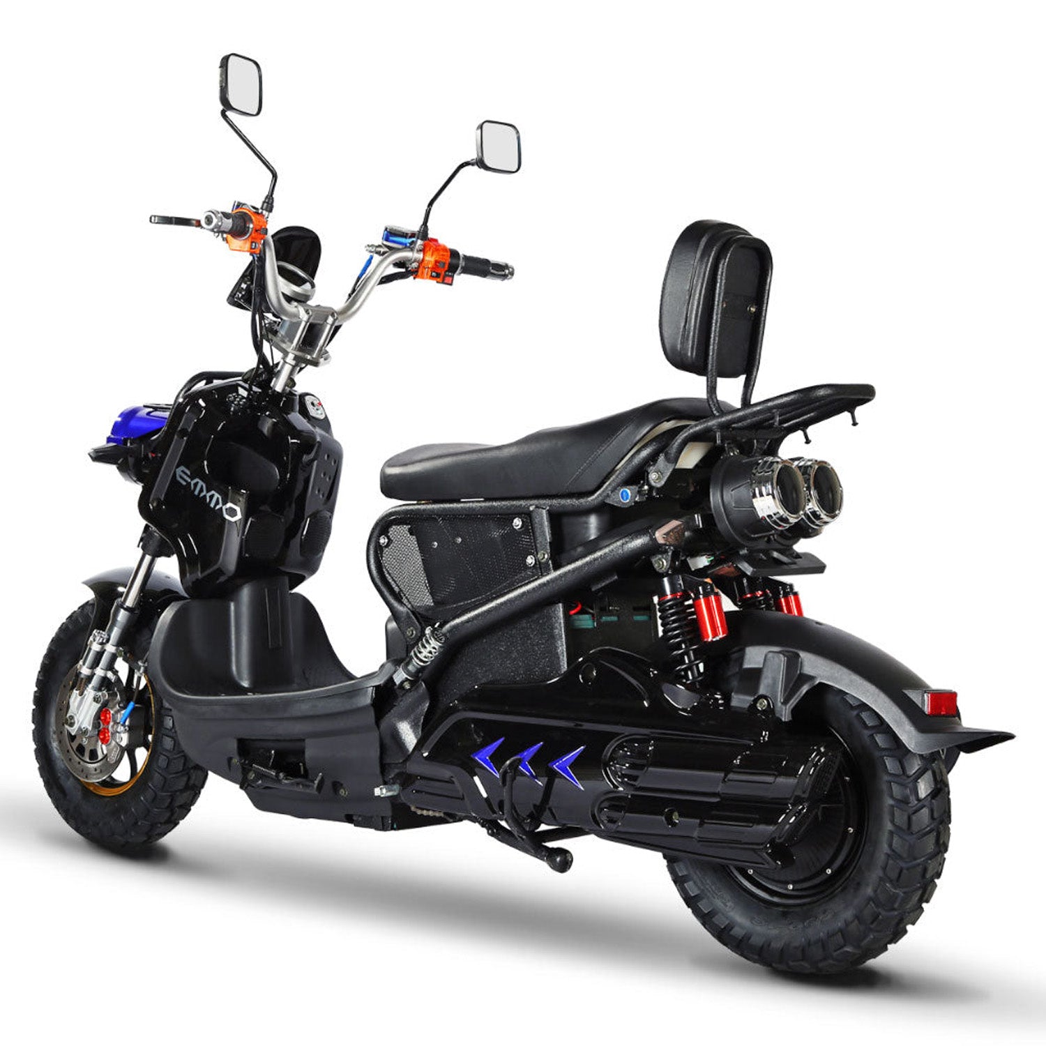 EMMO Monster 84V E Bicycle - Electric Scooter Bike - 2 seater - QS Super Torque Motor - MONSTER S 84V