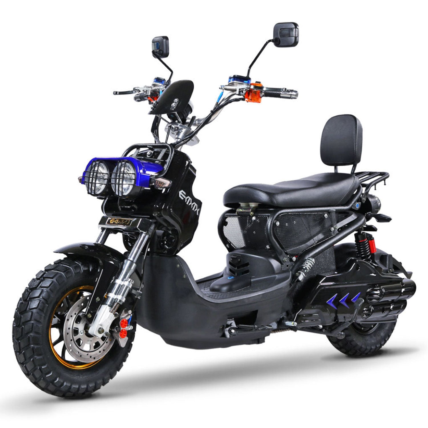 EMMO Monster 84V E Bicycle - Electric Scooter Bike - 2 seater - QS Super Torque Motor - MONSTER S 84V - SKU: SHOPIFY_CA_7536155525377_44163396600065