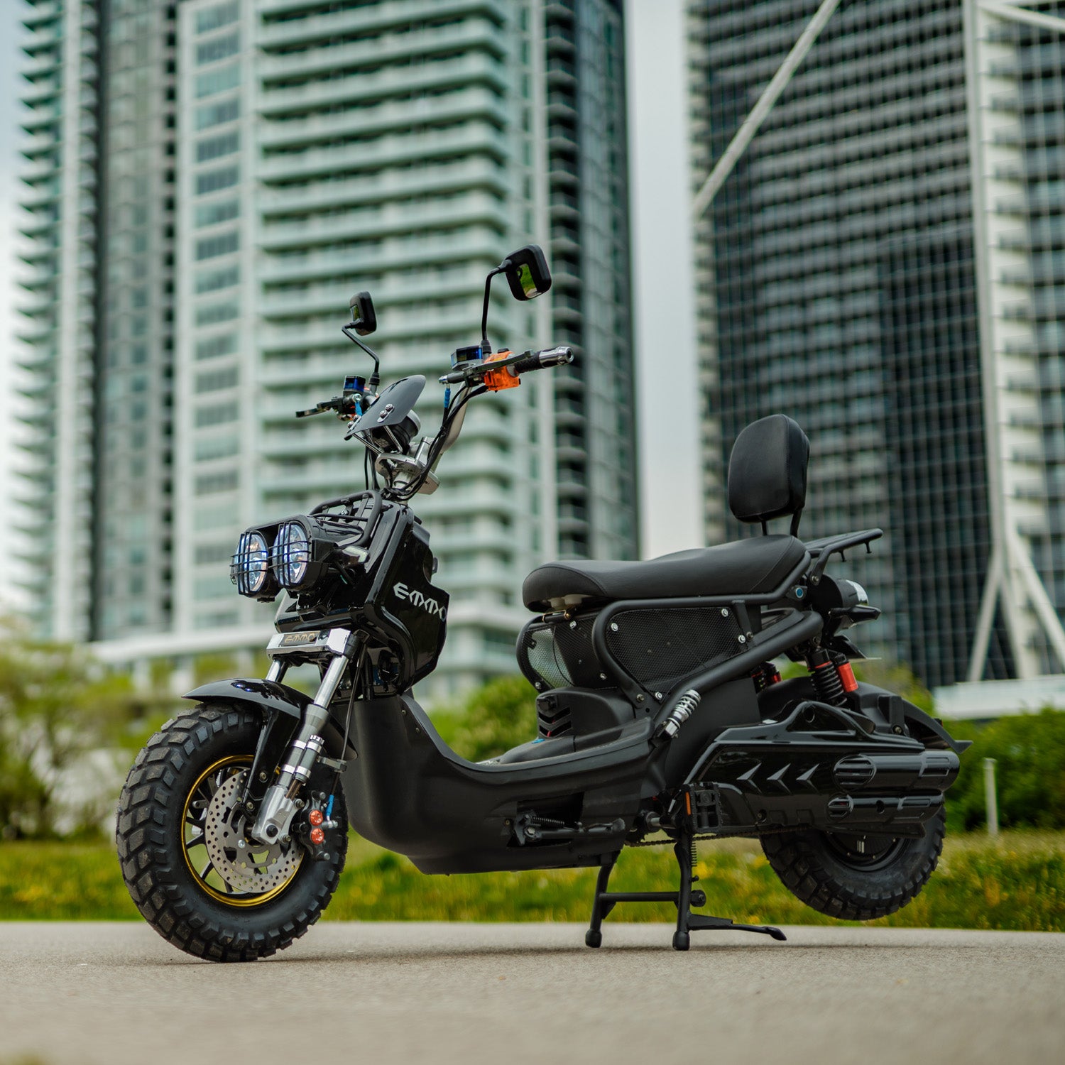 EMMO Monster 84V E Bicycle - Electric Scooter Bike - 2 seater - QS Super Torque Motor - MONSTER S 84V