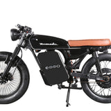 EMMO NOMADO Cafe Racer Electric Motorcycle - Removable SLA Battery - 40 - QS Torque Motor