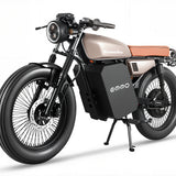 EMMO NOMADO Cafe Racer Electric Motorcycle - Removable SLA Battery - 40 - QS Torque Motor