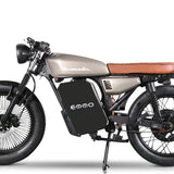 EMMO NOMADO Cafe Racer Electric Motorcycle - Removable SLA Battery - 40 - QS Torque Motor