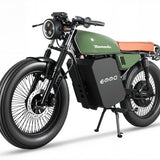 EMMO NOMADO Cafe Racer Electric Motorcycle - Removable SLA Battery - 40 - QS Torque Motor
