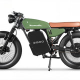 EMMO NOMADO Cafe Racer Electric Motorcycle - Removable SLA Battery - 40 - QS Torque Motor