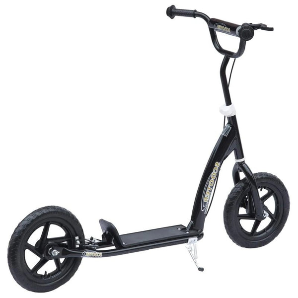 HOMCOM Kick Scooter for Kids 5-12 Years Old with Adjustable Height Handlebar, Non-slip Footplate, Big Wheels, Rear Brake