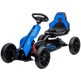 12V Electric Go Kart for Kids, Ride On Toy with EVA Tires, 2 Speeds, Adjustable Seat, Safety Belt for 3-8 Years
