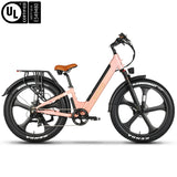 EMMO VFO Pro Fat Tire Electric Bike Adults – Step Thru – 750W Torque Sensor – UL Certified – Up to 110km