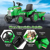 Tractor 12V Kids Ride On Car with Remote Control