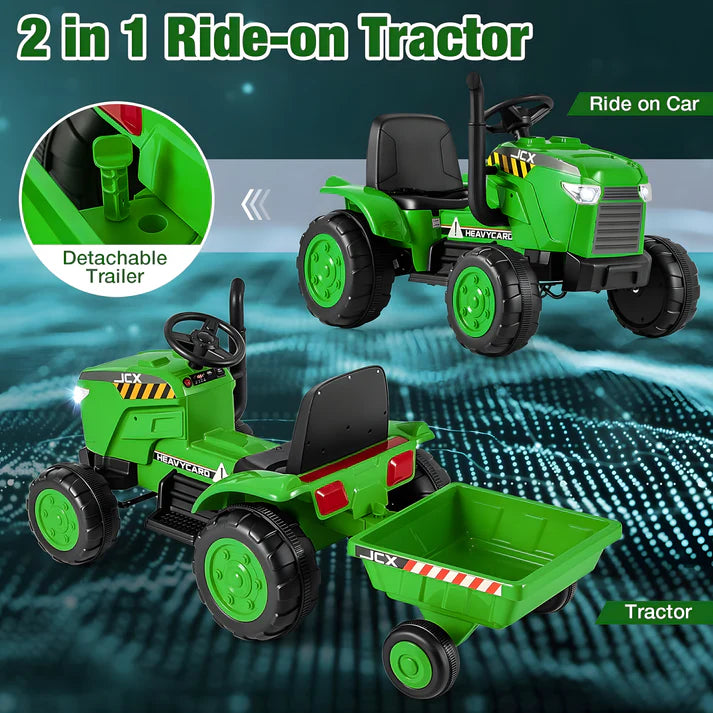 Tractor 12V Kids Ride On Car with Remote Control