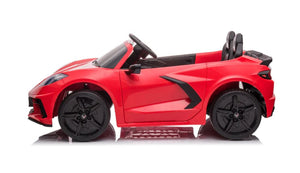 24V Chevrolet Corvette C8 2 Seater DELUXE EDITION Kids Ride on Car with Remote Control