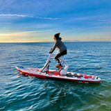 Red Shark ENJOY Water Bike with Optional Electric Power Fin Attachment
