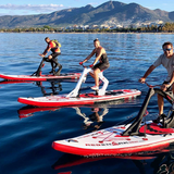 Red Shark ENJOY Water Bike with Optional Electric Power Fin Attachment