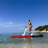 Red Shark ENJOY Water Bike with Optional Electric Power Fin Attachment