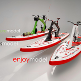 Red Shark ENJOY Water Bike with Optional Electric Power Fin Attachment